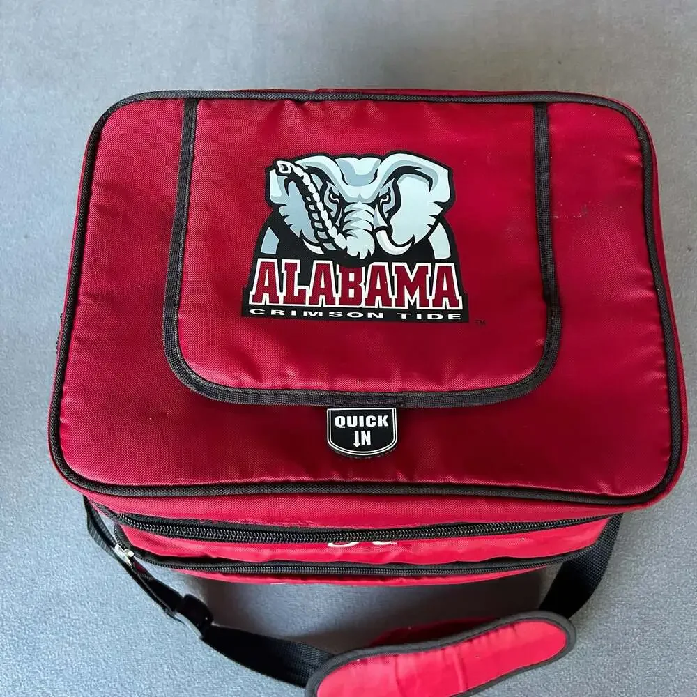 Logo Brands Alabama Crimson Tide 35-Can Flex Cooler with Quick-In Lid